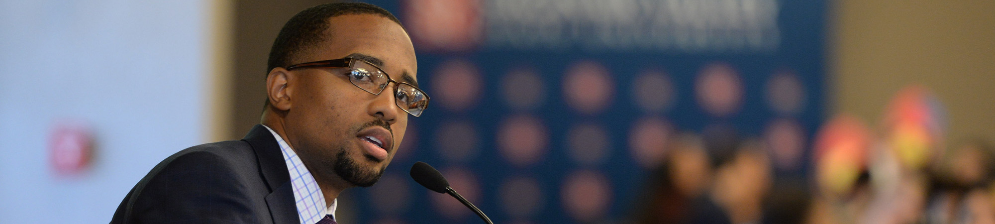 A Speaker giving a speech