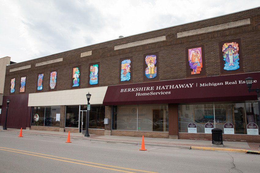 Bay City Downtown mural 2018