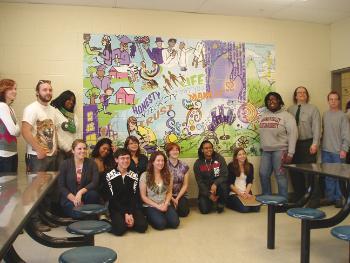 Saginaw County Juvenile Detention Facility Mural