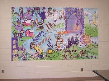 Saginaw County Juvenile Detention Facility Mural