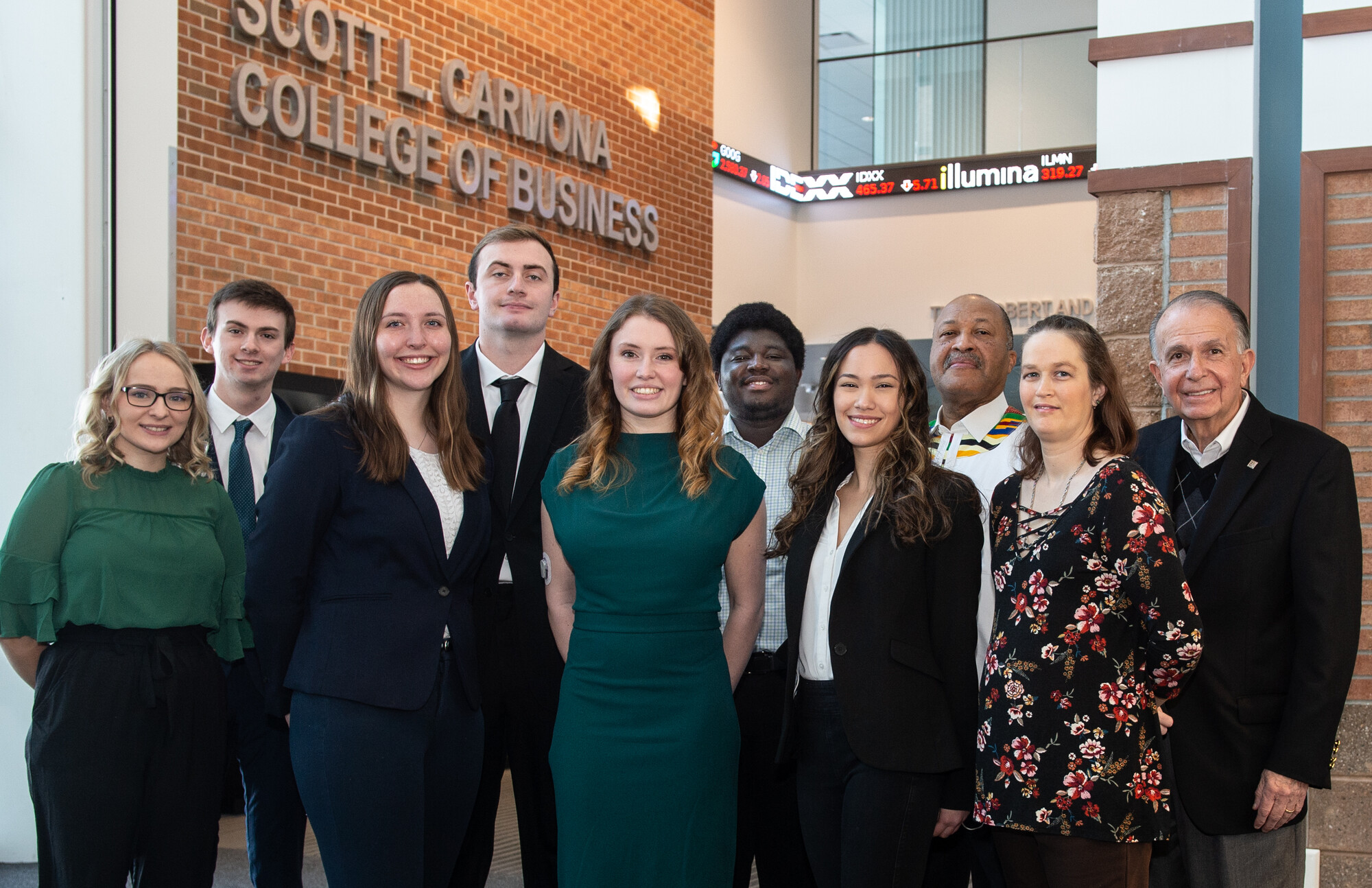 Vitito students gather for photo