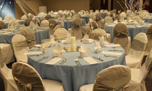 Seminar Room Set-up for Prom Venue