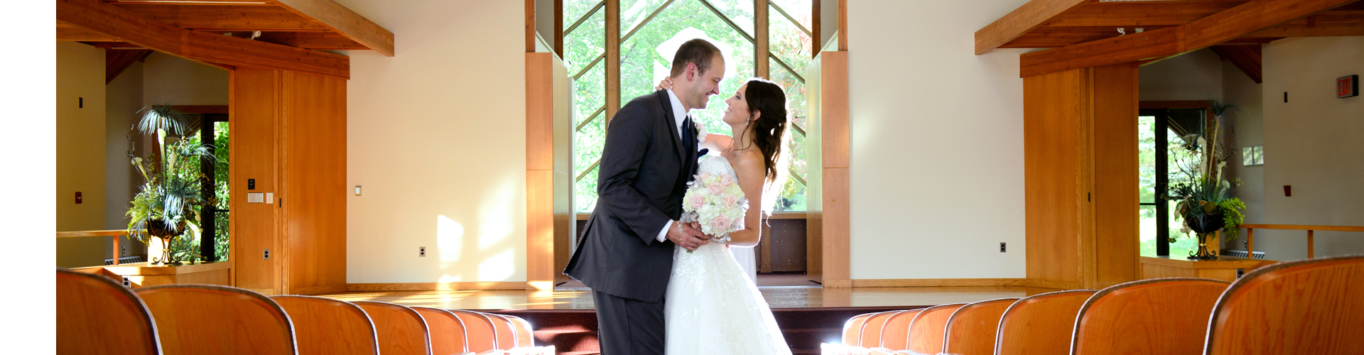 The Trieb Wedding in Founders Hall at SVSU.