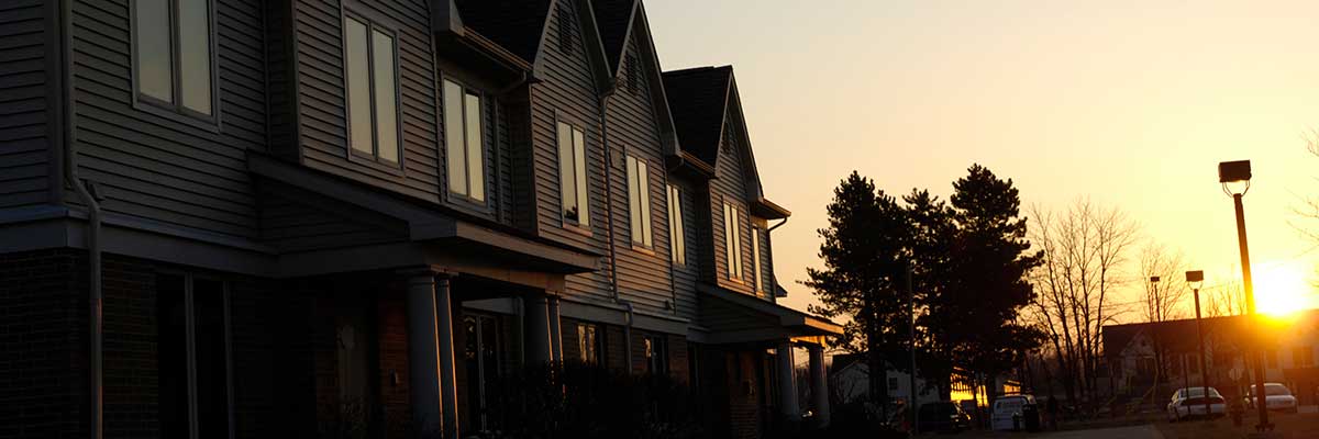 sunset at pine grove