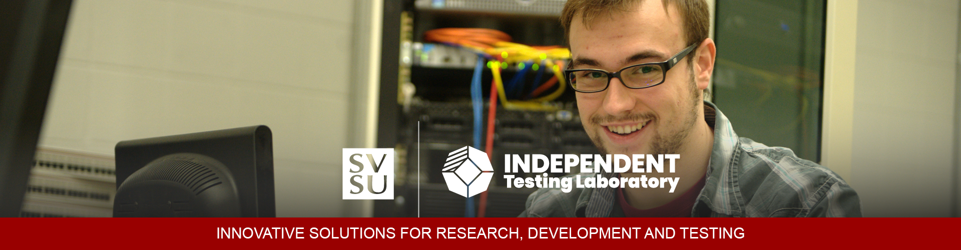 Student working in the ITL 