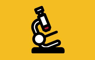 Icon of a microscope