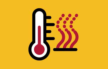 Icon of a thermometer