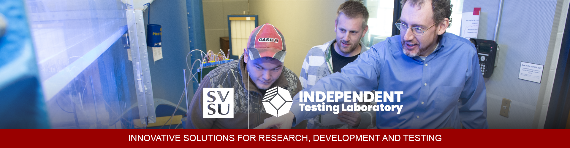 Students and a professor in the ITL 