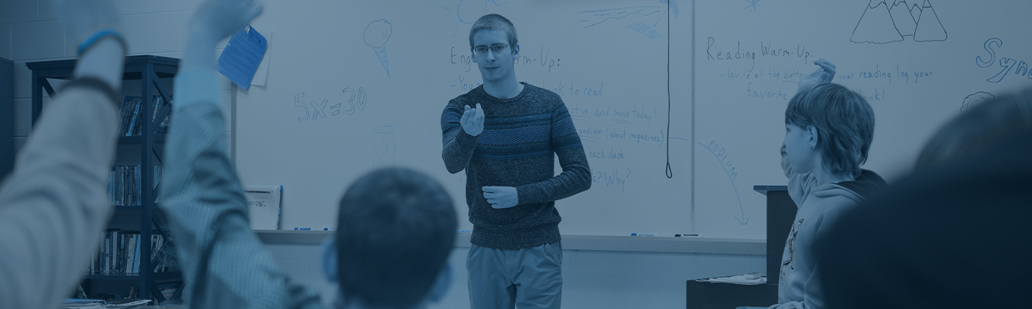 James Sira teaching students