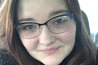 Theatre student Rhiannon Hall