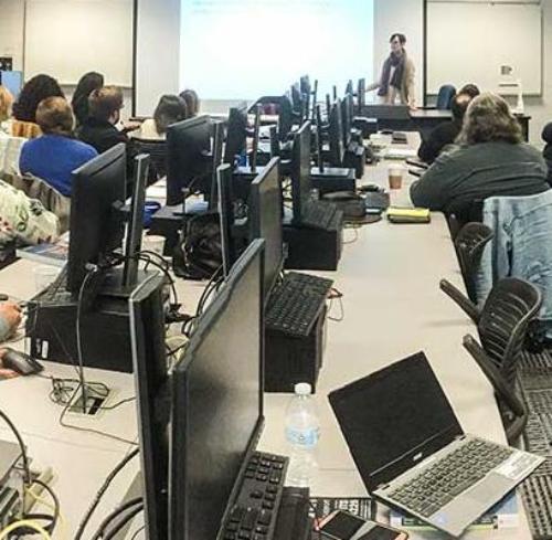 computer lab lecture