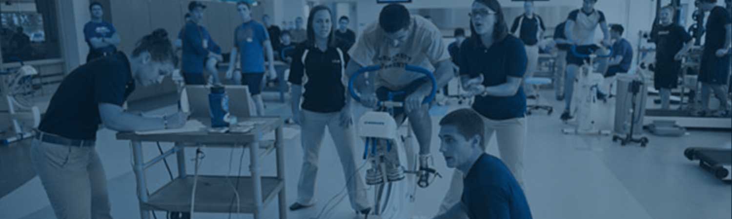 Students testing agility