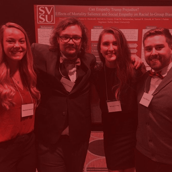 group presentation at conference