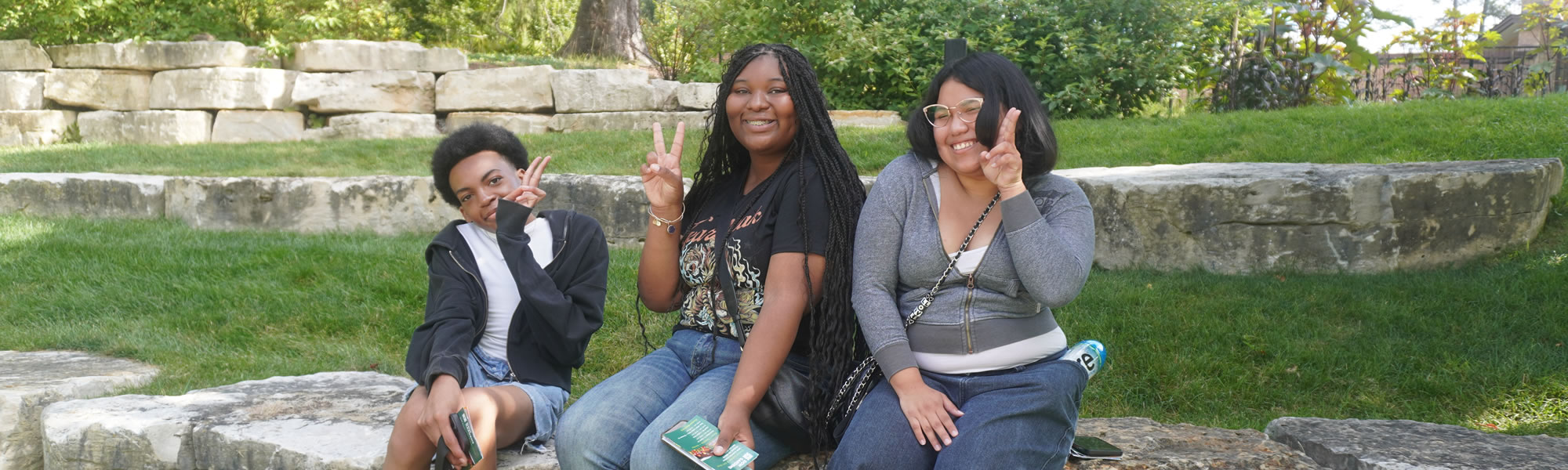 CPP student and family pose for photo