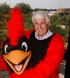 Gene Hamilton with Cardinal.