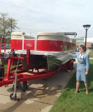 Cardinal II commissioned in September 2013 by Deb Huntley, dean of the College of Science, Engineering & Technology.