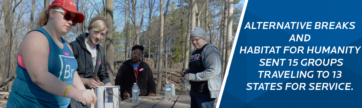 Alternative Breaks and Habitat For Humanity