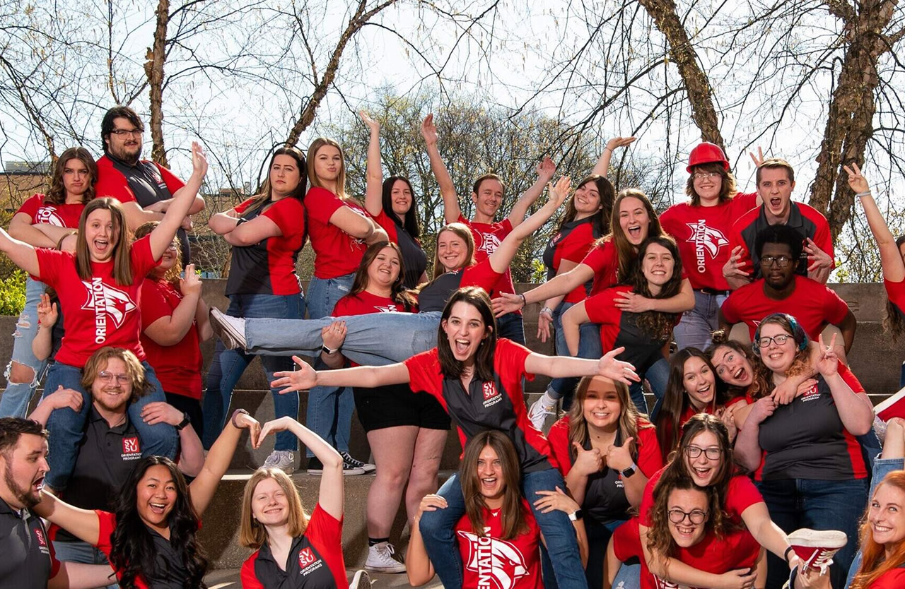 Group photo of Orientation Leaders