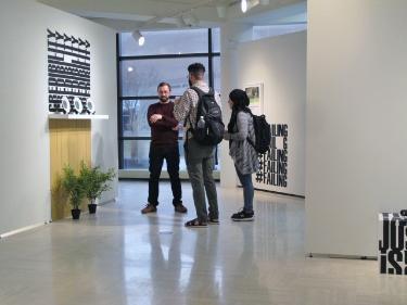 Jonathan McFadden Exhibition Reception 2